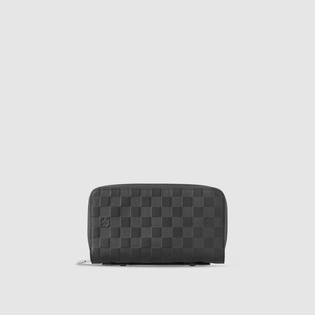 Ví Louis Vuitton Zippy Xl Damier Infini Nam Xám